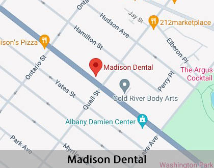 Map image for Immediate Dentures in Albany, NY